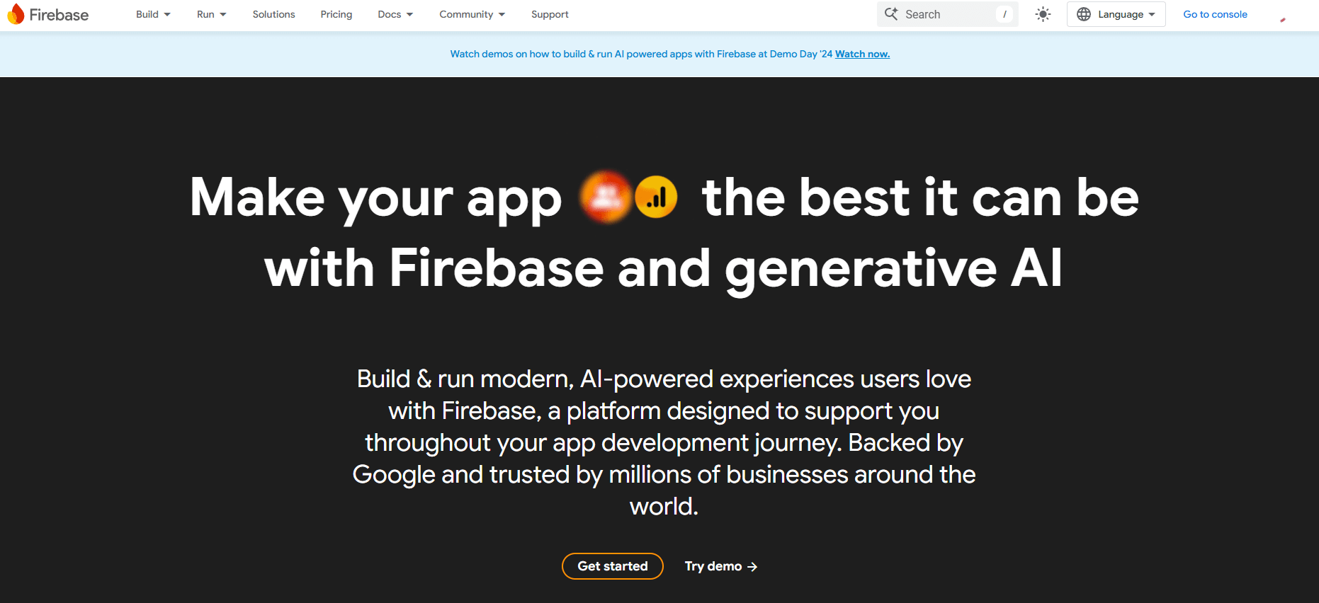 啟用Firebase